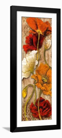 Joyful Poppies II-Elizabeth Medley-Framed Art Print