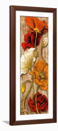 Joyful Poppies II-Elizabeth Medley-Framed Art Print