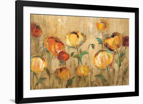 Joyful Ranunculi-Silvia Vassileva-Framed Premium Giclee Print