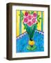 Joyful Rose Bouquet-Deborah Cavenaugh-Framed Art Print