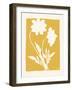 Joyful Spring I Golden Yellow-Moira Hershey-Framed Art Print