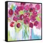 Joyful Tulips-Farida Zaman-Framed Stretched Canvas