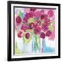 Joyful Tulips-Farida Zaman-Framed Premium Giclee Print