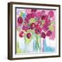 Joyful Tulips-Farida Zaman-Framed Art Print