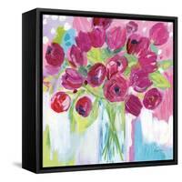 Joyful Tulips-Farida Zaman-Framed Stretched Canvas