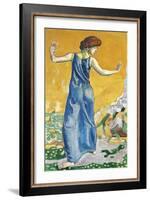 Joyful Woman-Ferdinand Hodler-Framed Giclee Print