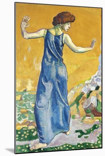 Joyful Woman-Ferdinand Hodler-Mounted Giclee Print