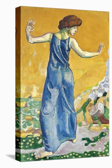 Joyful Woman-Ferdinand Hodler-Stretched Canvas