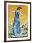 Joyful Woman-Ferdinand Hodler-Framed Giclee Print