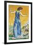 Joyful Woman-Ferdinand Hodler-Framed Giclee Print