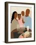 Joyous Kwanzaa II-Jacob Green-Framed Art Print