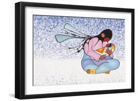 Joyous Motherhood-Cecil Youngfox-Framed Art Print