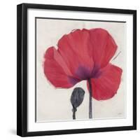 Joyous Poppy-Ivo Stoyanov-Framed Art Print