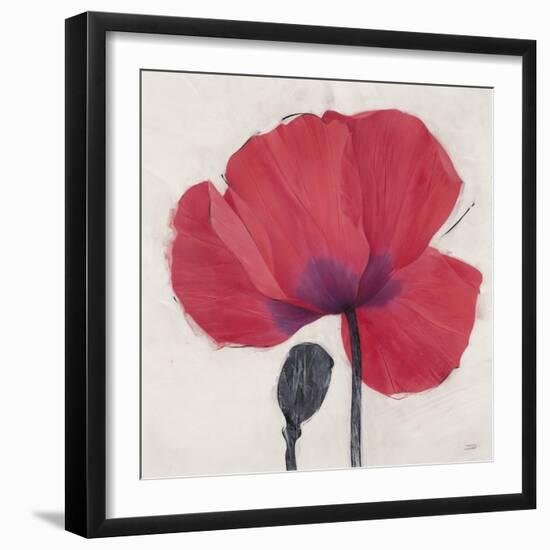 Joyous Poppy-Ivo Stoyanov-Framed Art Print