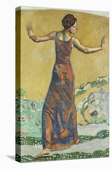 Joyous Woman, 1911-Ferdinand Hodler-Stretched Canvas
