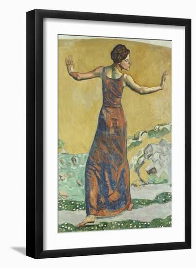 Joyous Woman, 1911-Ferdinand Hodler-Framed Giclee Print