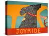 Joyride Black-Stephen Huneck-Stretched Canvas