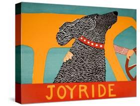 Joyride Black-Stephen Huneck-Stretched Canvas