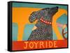 Joyride Black-Stephen Huneck-Framed Stretched Canvas