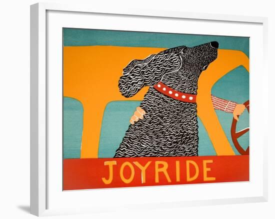 Joyride Black-Stephen Huneck-Framed Giclee Print