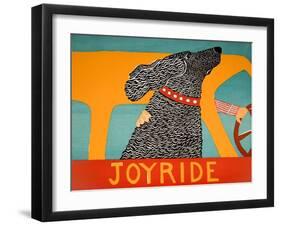 Joyride Black-Stephen Huneck-Framed Giclee Print