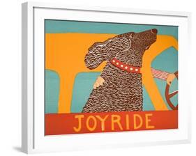 Joyride Choc-Stephen Huneck-Framed Giclee Print