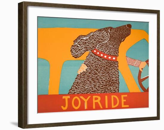 Joyride Choc-Stephen Huneck-Framed Giclee Print