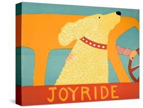 Joyride Yellow-Stephen Huneck-Stretched Canvas