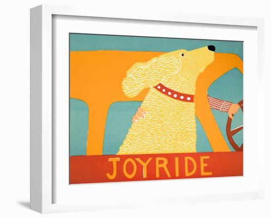 Joyride Yellow-Stephen Huneck-Framed Giclee Print