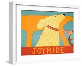 Joyride Yellow-Stephen Huneck-Framed Giclee Print