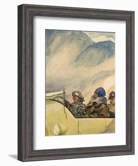 Joys of an Open-Top-Paul Rieth-Framed Art Print