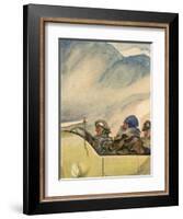 Joys of an Open-Top-Paul Rieth-Framed Art Print