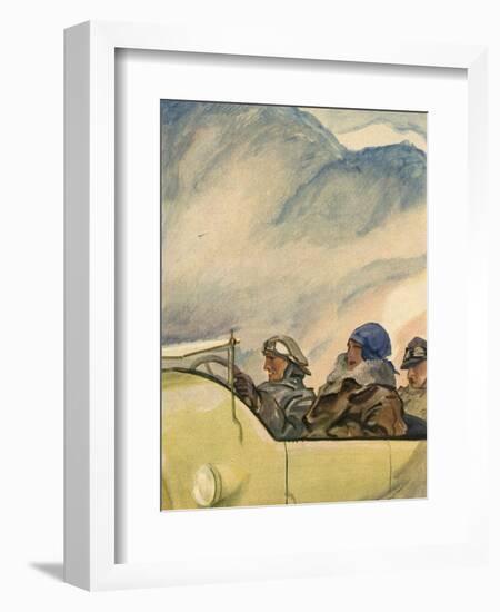 Joys of an Open-Top-Paul Rieth-Framed Art Print