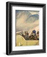 Joys of an Open-Top-Paul Rieth-Framed Art Print