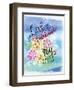 Joys of Life 1-Asmaa’ Murad-Framed Premium Giclee Print