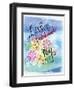 Joys of Life 1-Asmaa’ Murad-Framed Premium Giclee Print