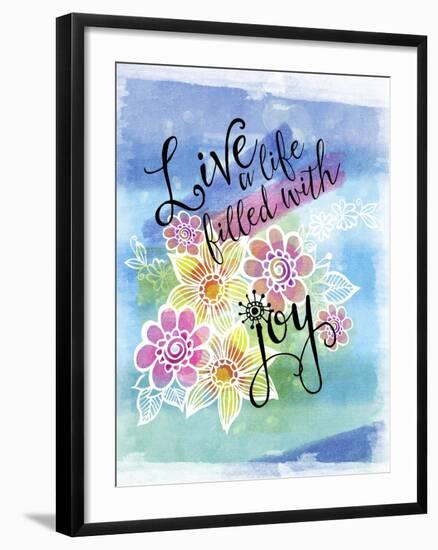 Joys of Life 1-Asmaa’ Murad-Framed Giclee Print