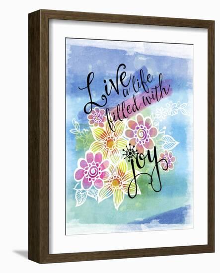 Joys of Life 1-Asmaa’ Murad-Framed Giclee Print