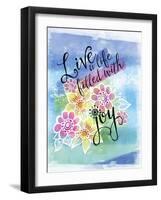 Joys of Life 1-Asmaa’ Murad-Framed Giclee Print