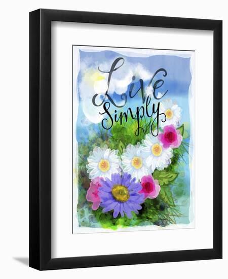 Joys of Life 4-Asmaa’ Murad-Framed Premium Giclee Print