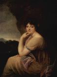 Portrait of Maria Antonovna Naryshkina, 1807-Józef Grassi-Stretched Canvas