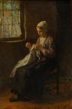 The Young Seamstress, C. 1880-Jozef Israëls-Framed Premium Giclee Print