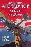 Join the Air Service and Serve in France-Jozef Paul Verrees-Stretched Canvas