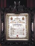 Illuminated Vote of Thanks from the Mayor of Paris to the Lord Mayor of London, 13 August 1852-JP Leon la Rue-Framed Photographic Print