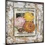 JP0546-Tin Tile-Helchrysum-Jean Plout-Mounted Giclee Print