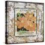 JP0547-Tin Tile-Cosmos-Jean Plout-Stretched Canvas