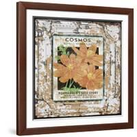 JP0547-Tin Tile-Cosmos-Jean Plout-Framed Giclee Print