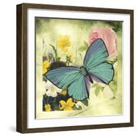 JP1032-Butterfly Visions With Bleed-Jean Plout-Framed Giclee Print