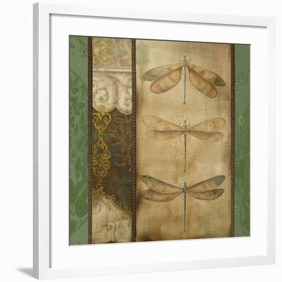 JP1088_Dragonflies-Jean Plout-Framed Giclee Print