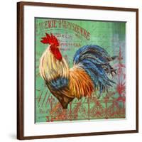 JP1182_Le Rooster-B-Jean Plout-Framed Giclee Print